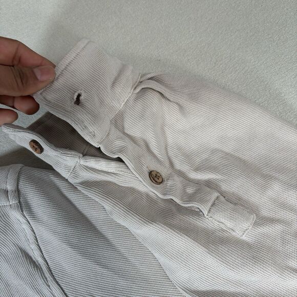 Alex Crane Sweater Mens Large Button Up Collared Cardigan Organic Cotton - Picture 5 of 8